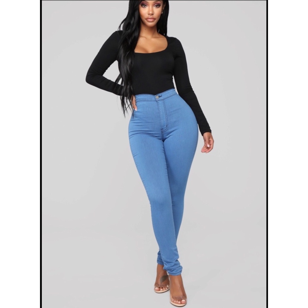 Super high waist jeans